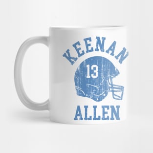 Keenan Allen Los Angeles C Helmet Font Mug